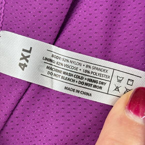 Everdries Leakproof Brief Panty Size 4X Violet Purple Discreet Absorbent - Picture 7 of 7